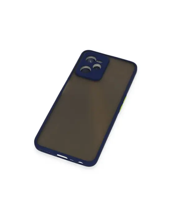 Realme C35 Kılıf Montreal Silikon Kapak - Lacivert