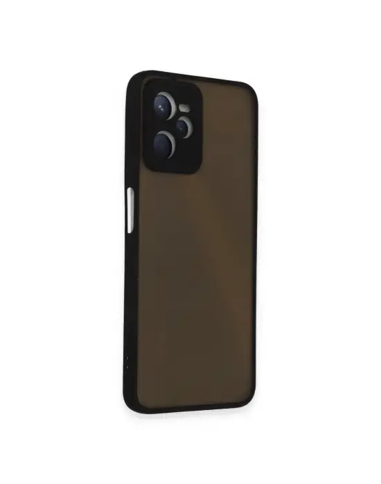 Realme C35 Kılıf Montreal Silikon Kapak - Siyah