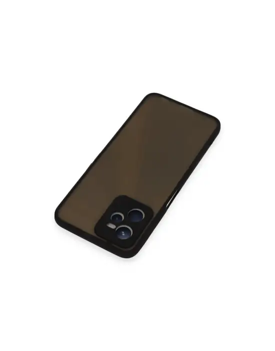 Realme C35 Kılıf Montreal Silikon Kapak - Siyah