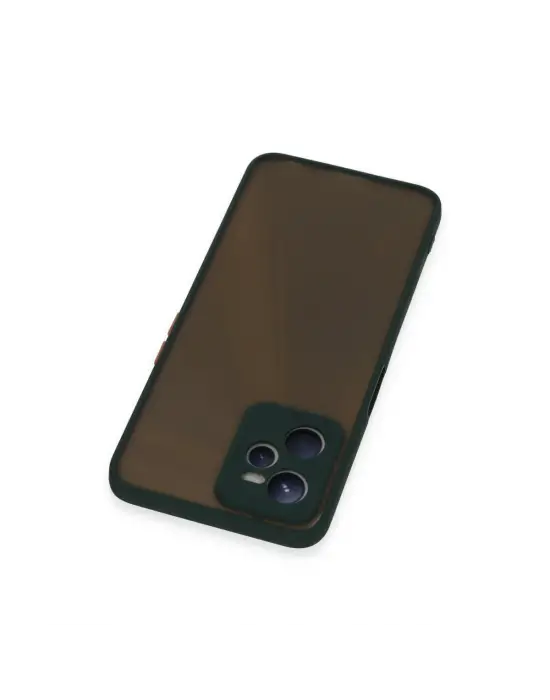 Realme C35 Kılıf Montreal Silikon Kapak - Yeşil