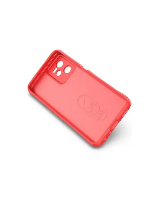Realme C35 Kılıf Optimum Silikon - Kırmızı