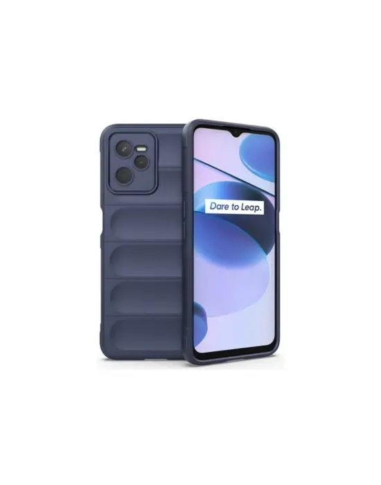 Realme C35 Kılıf Optimum Silikon - Lacivert