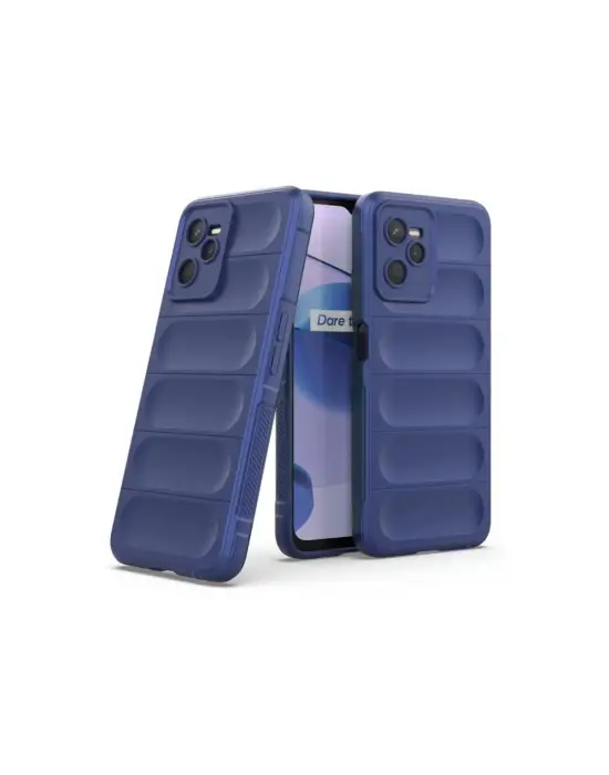 Realme C35 Kılıf Optimum Silikon - Lacivert