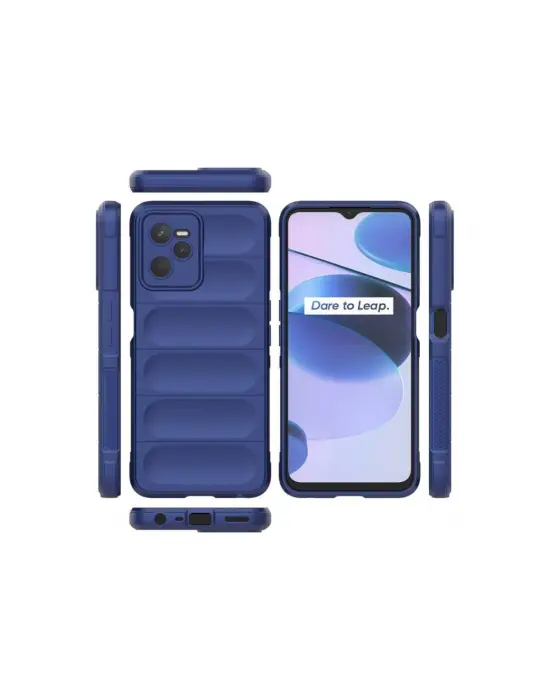 Realme C35 Kılıf Optimum Silikon - Lacivert