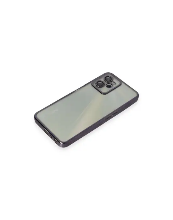 Realme C35 Kılıf Razer Lensli Silikon - Mor
