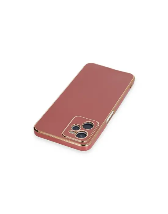 Realme C35 Kılıf Volet Silikon - Kırmızı
