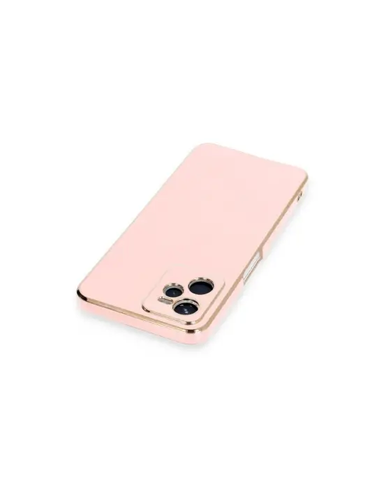 Realme C35 Kılıf Volet Silikon - Pembe