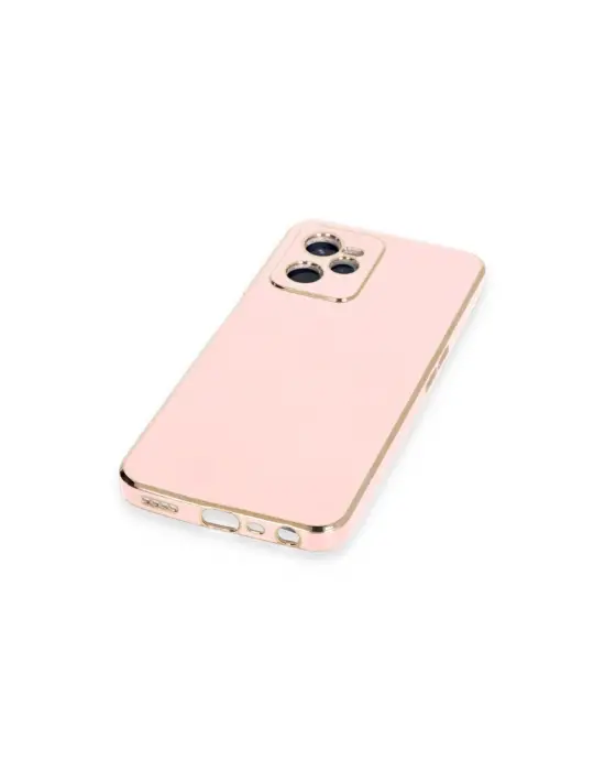 Realme C35 Kılıf Volet Silikon - Pembe