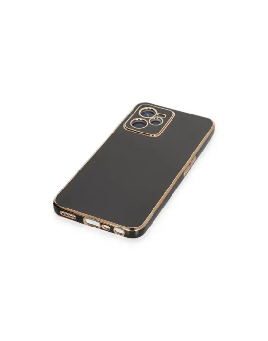 Realme C35 Kılıf Volet Silikon - Siyah