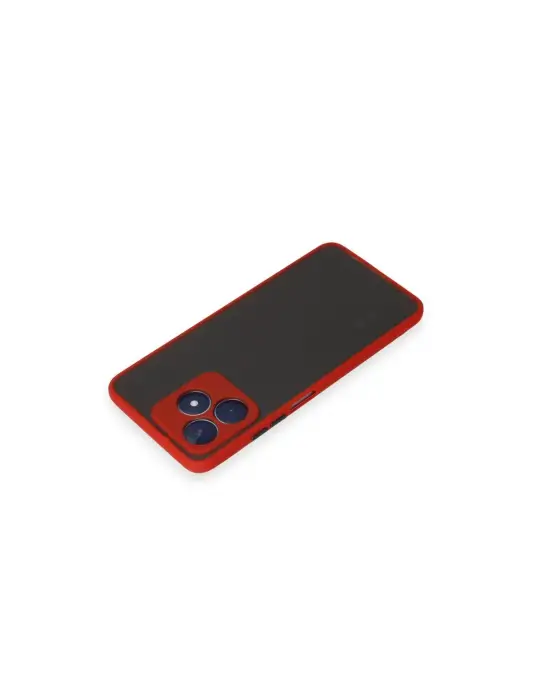 Realme C53 Kılıf Montreal Silikon Kapak - Kırmızı