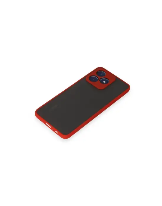 Realme C53 Kılıf Montreal Silikon Kapak - Kırmızı