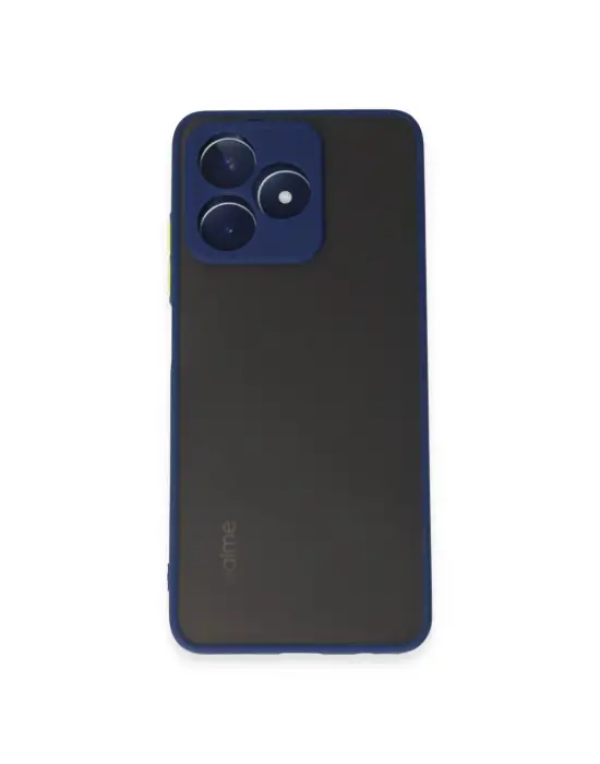 Realme C53 Kılıf Montreal Silikon Kapak - Lacivert