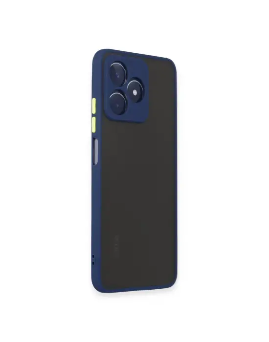 Realme C53 Kılıf Montreal Silikon Kapak - Lacivert