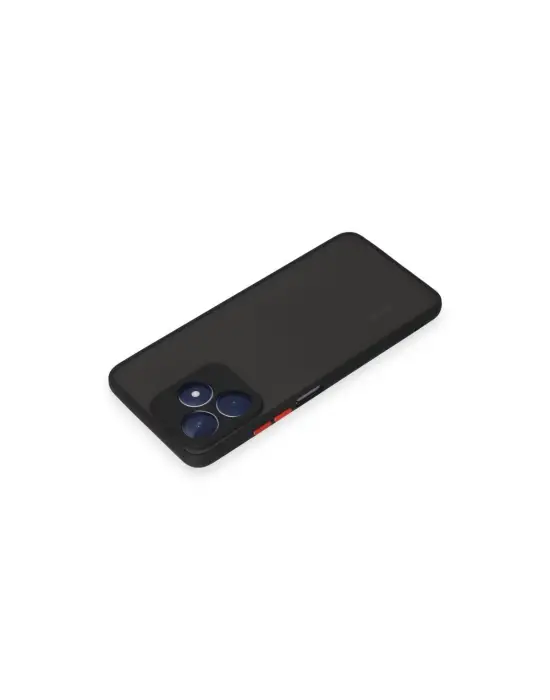 Realme C53 Kılıf Montreal Silikon Kapak - Siyah