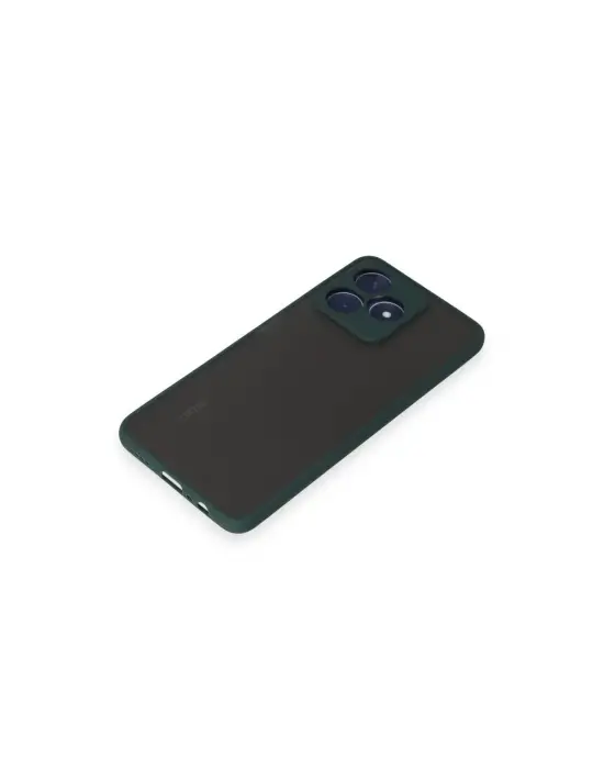 Realme C53 Kılıf Montreal Silikon Kapak - Yeşil