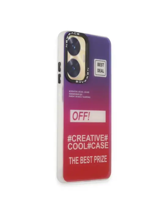 Realme C55 Kılıf Estoril Desenli Kapak - Estoril - 9