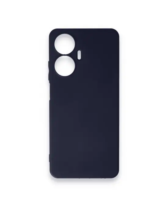 Realme C55 Kılıf First Silikon - Lacivert
