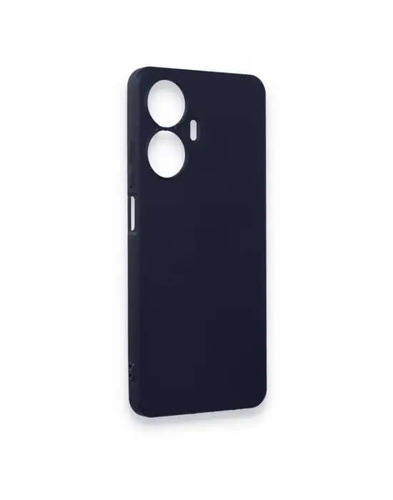 Realme C55 Kılıf First Silikon - Lacivert