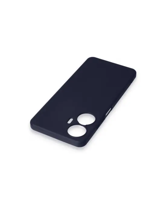 Realme C55 Kılıf First Silikon - Lacivert