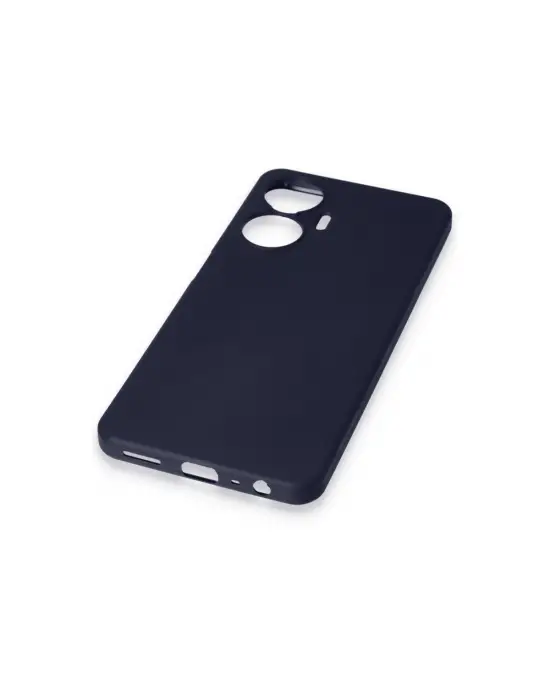 Realme C55 Kılıf First Silikon - Lacivert