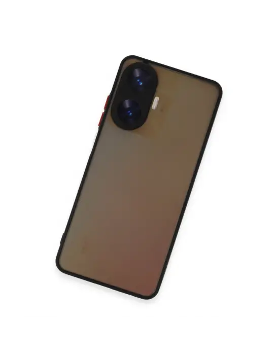 Realme C55 Kılıf Montreal Silikon Kapak - Siyah