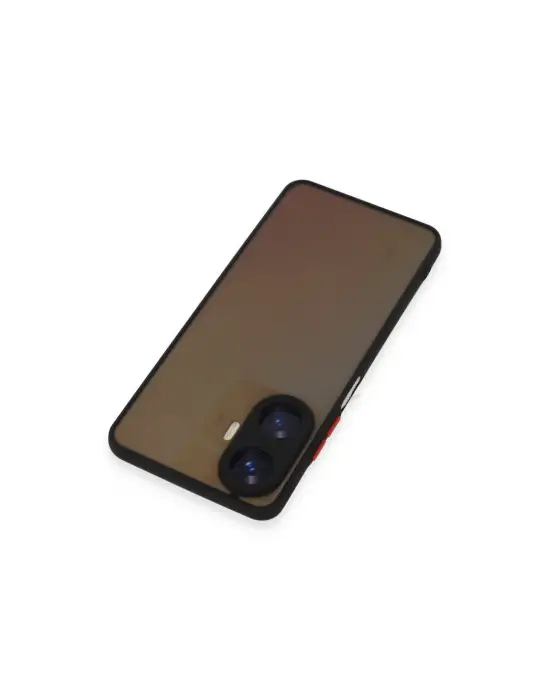 Realme C55 Kılıf Montreal Silikon Kapak - Siyah