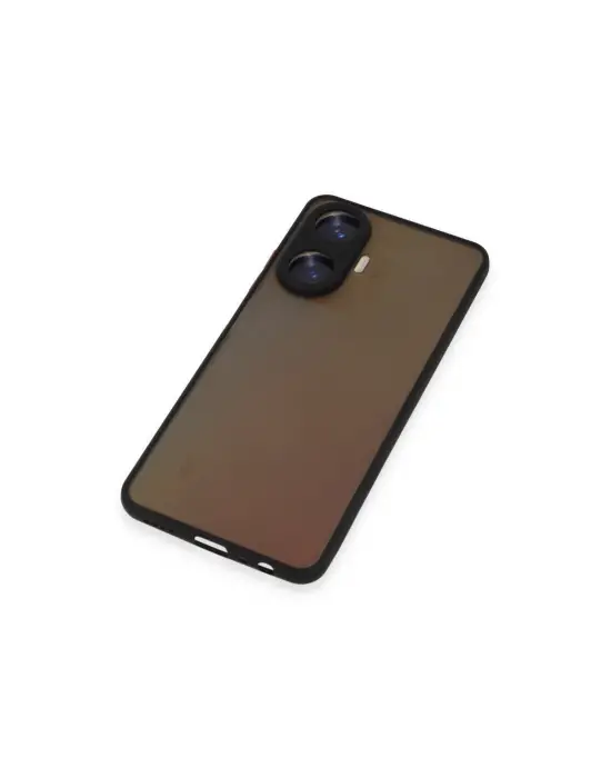 Realme C55 Kılıf Montreal Silikon Kapak - Siyah