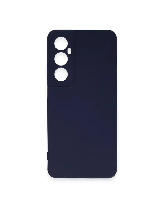 Realme C65 Kılıf First Silikon - Lacivert