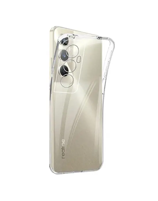 Realme C65 Kılıf Lüx Şeffaf Silikon
