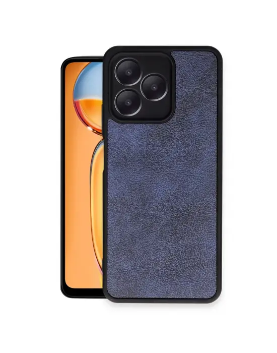 Realme Note 50 4g Kılıf Aras Deri Kapak - Lacivert