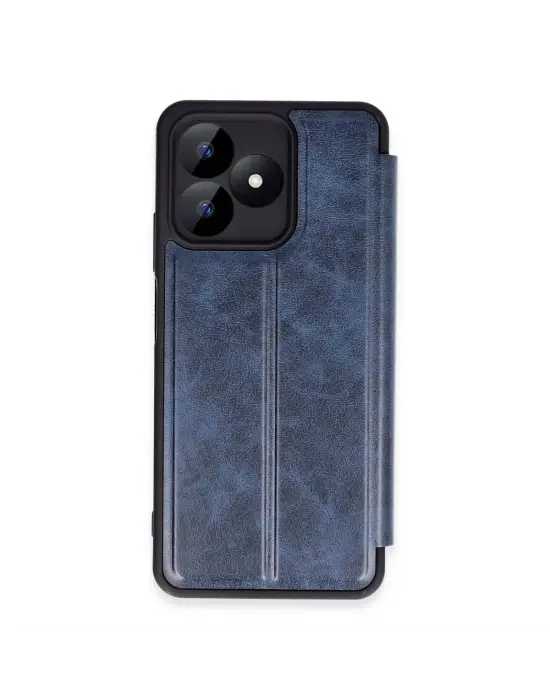 Realme Note 50 4g Kılıf Flip Cover - Lacivert