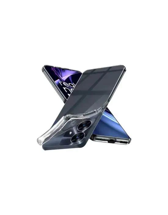 Realme Note 60 Kılıf Lüx Şeffaf Silikon