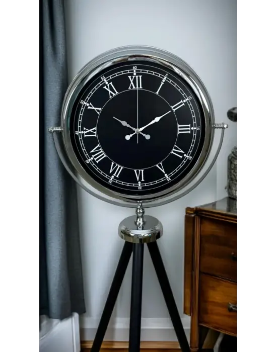 Regal Krom Tripod Ayaklı Saat