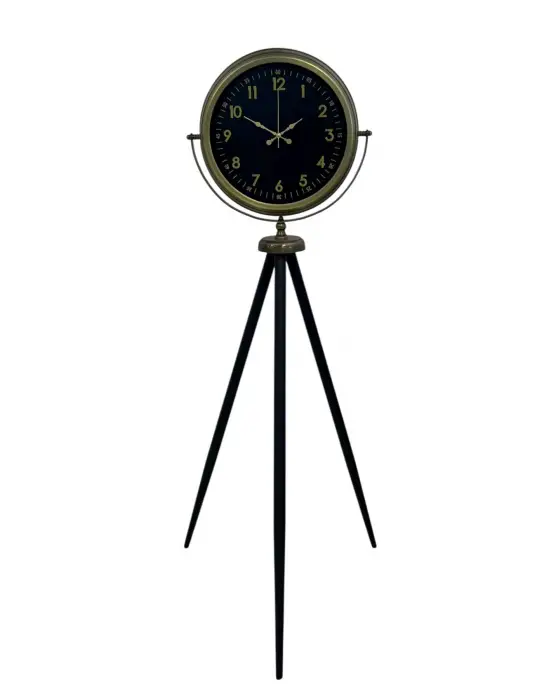 Retro Luxury Tripod Ayaklı Saat