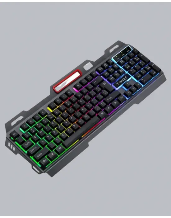 Rgb Aydınlatmalı Klavye Mouse Seti – Usb Bağlantılı, Türkçe Q, Ayarlanabilir Dpı, Ergonomik Yapı