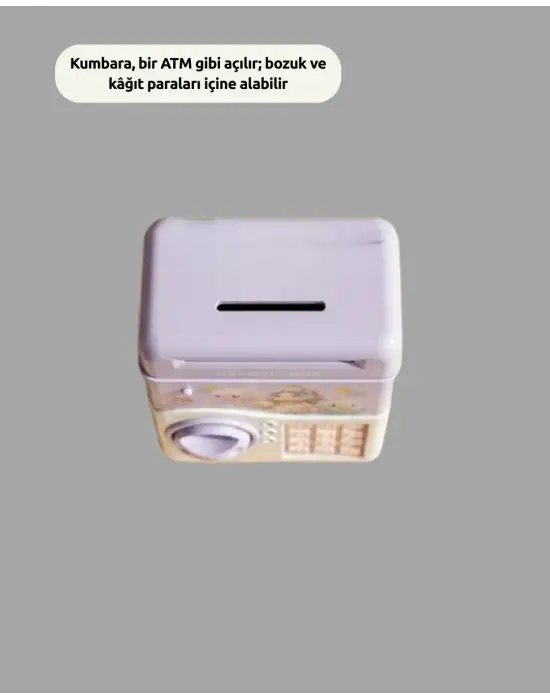 Sam51 Müzikli Işıklı Kumbara Mor