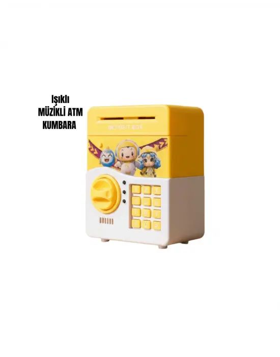 Sam51 Müzikli Işıklı Kumbara Sarı