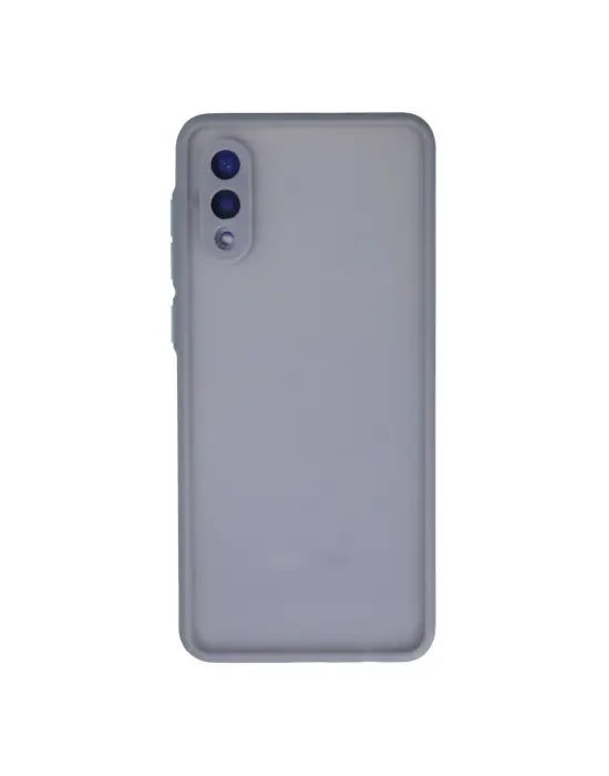 Samsung Galaxy A02 Kılıf Montreal Silikon Kapak - Gri
