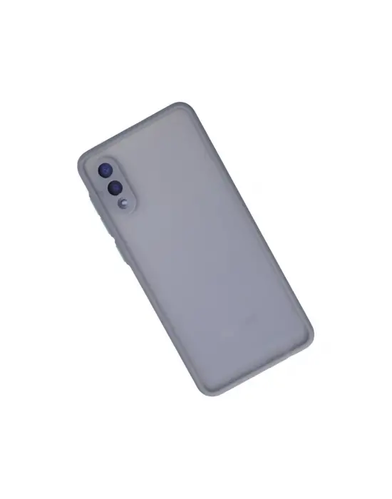 Samsung Galaxy A02 Kılıf Montreal Silikon Kapak - Gri