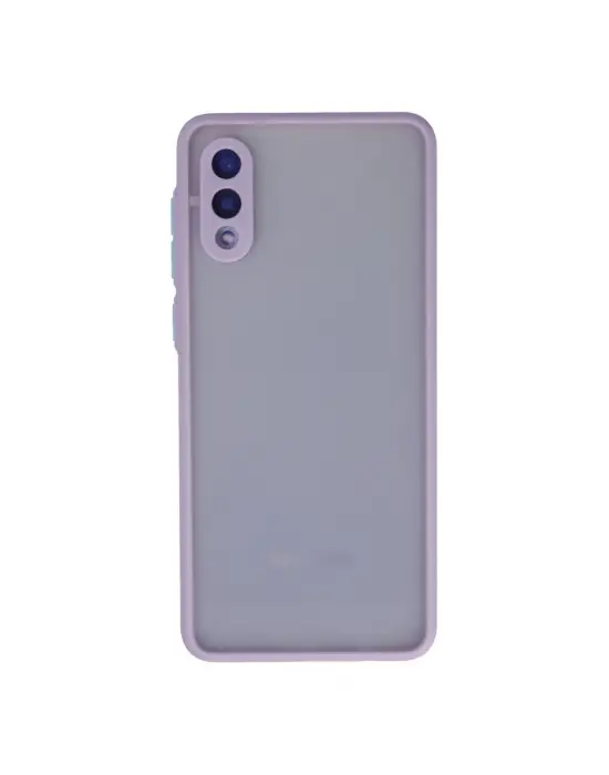 Samsung Galaxy A02 Kılıf Montreal Silikon Kapak - Mor
