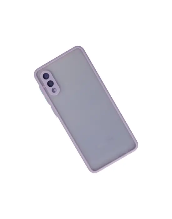 Samsung Galaxy A02 Kılıf Montreal Silikon Kapak - Mor