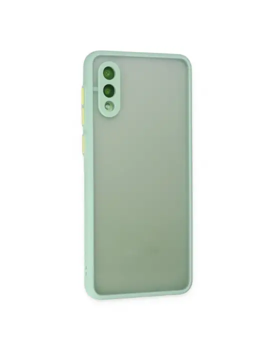 Samsung Galaxy A02 Kılıf Montreal Silikon Kapak - Turkuaz
