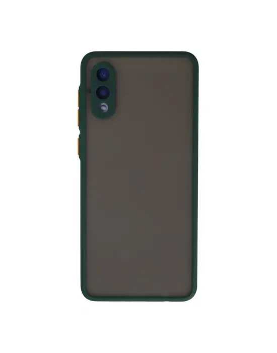 Samsung Galaxy A02 Kılıf Montreal Silikon Kapak - Yeşil