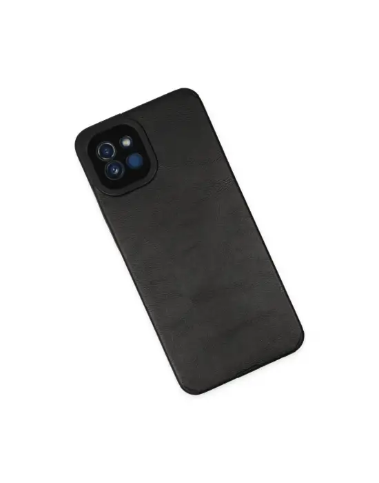 Samsung Galaxy A03 Kılıf Loop Deri Silikon - Siyah