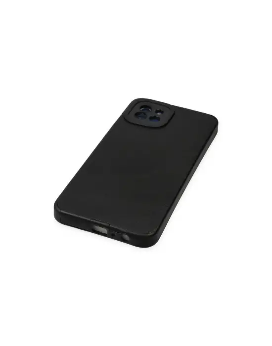 Samsung Galaxy A03 Kılıf Loop Deri Silikon - Siyah