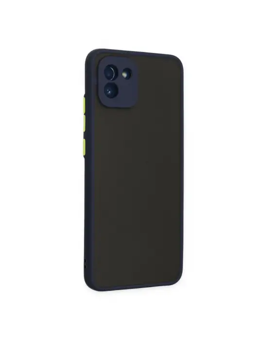 Samsung Galaxy A03 Kılıf Montreal Silikon Kapak - Lacivert