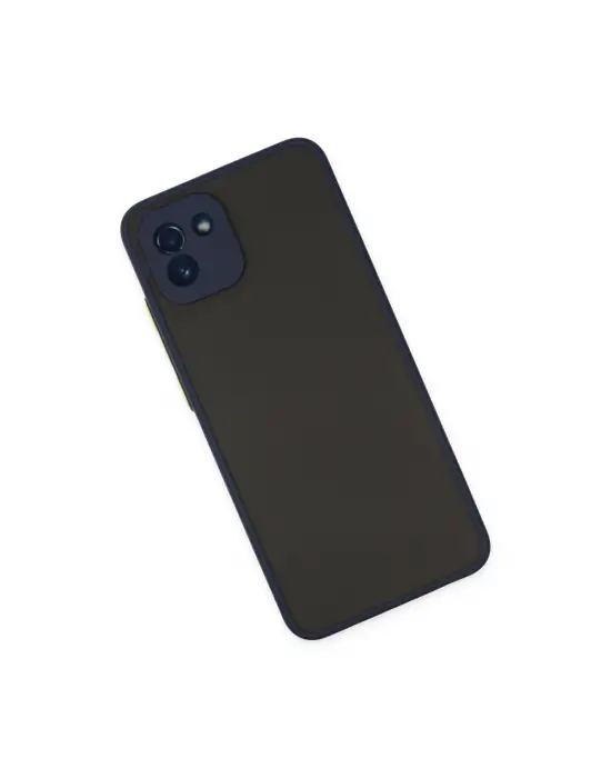 Samsung Galaxy A03 Kılıf Montreal Silikon Kapak - Lacivert