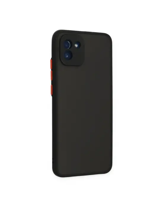 Samsung Galaxy A03 Kılıf Montreal Silikon Kapak - Siyah