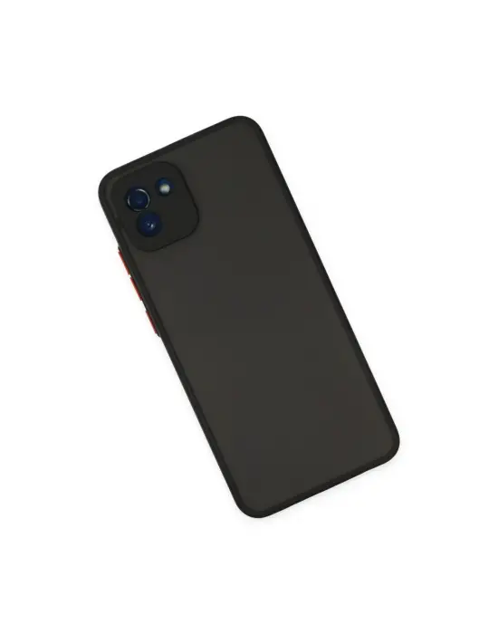 Samsung Galaxy A03 Kılıf Montreal Silikon Kapak - Siyah