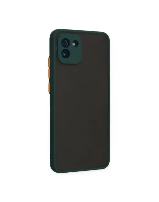 Samsung Galaxy A03 Kılıf Montreal Silikon Kapak - Yeşil